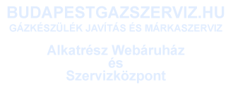 Budapest Gázszerviz Webáruház